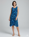 CREATION A366 801 CHA CHA DRESS BLUE