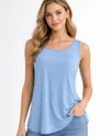 CREATION A605 BASIC TANK baby blue