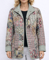 CREATION AM639 QUILITED REV JACKET sage 