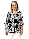 CREATION AM692 ZIP PRINT JACKET