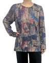 CREATION ART20 HI-LO KNIT TOP