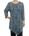 CREATION ASYMMETRICAL HEM KNIT TUNIC