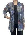 CREATION PRINT ONION SKIN CARDIGAN JOSIE