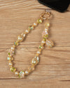 CRYSTAL/PEARL CELL PHONE HOLDER BUTTER