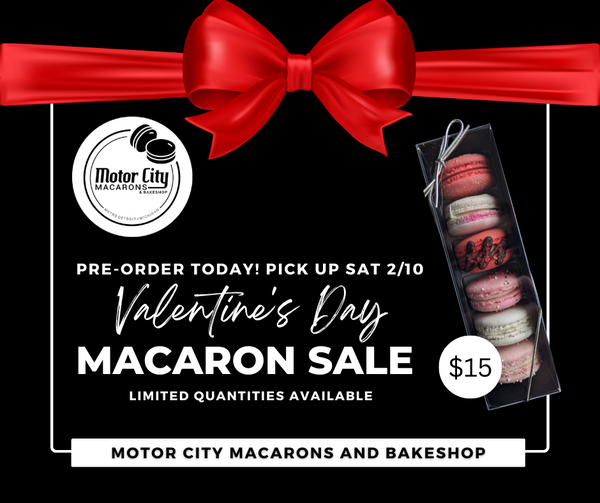 Motor City Macarons Valentine's Day Cookies!