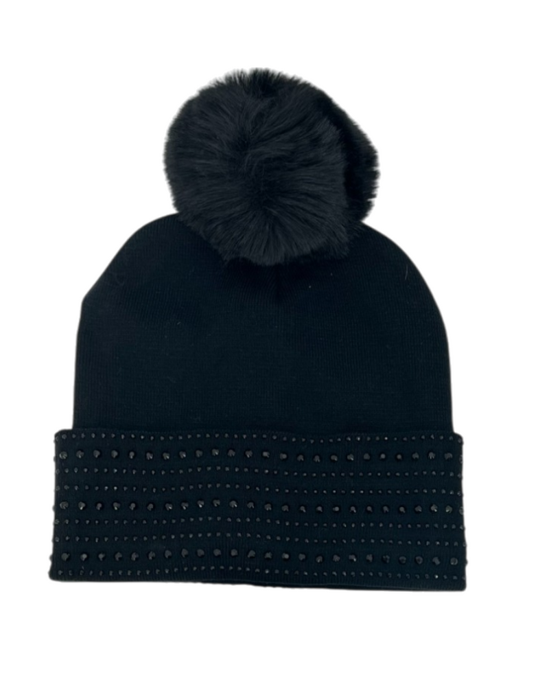 85078A POM HAT W/STONES