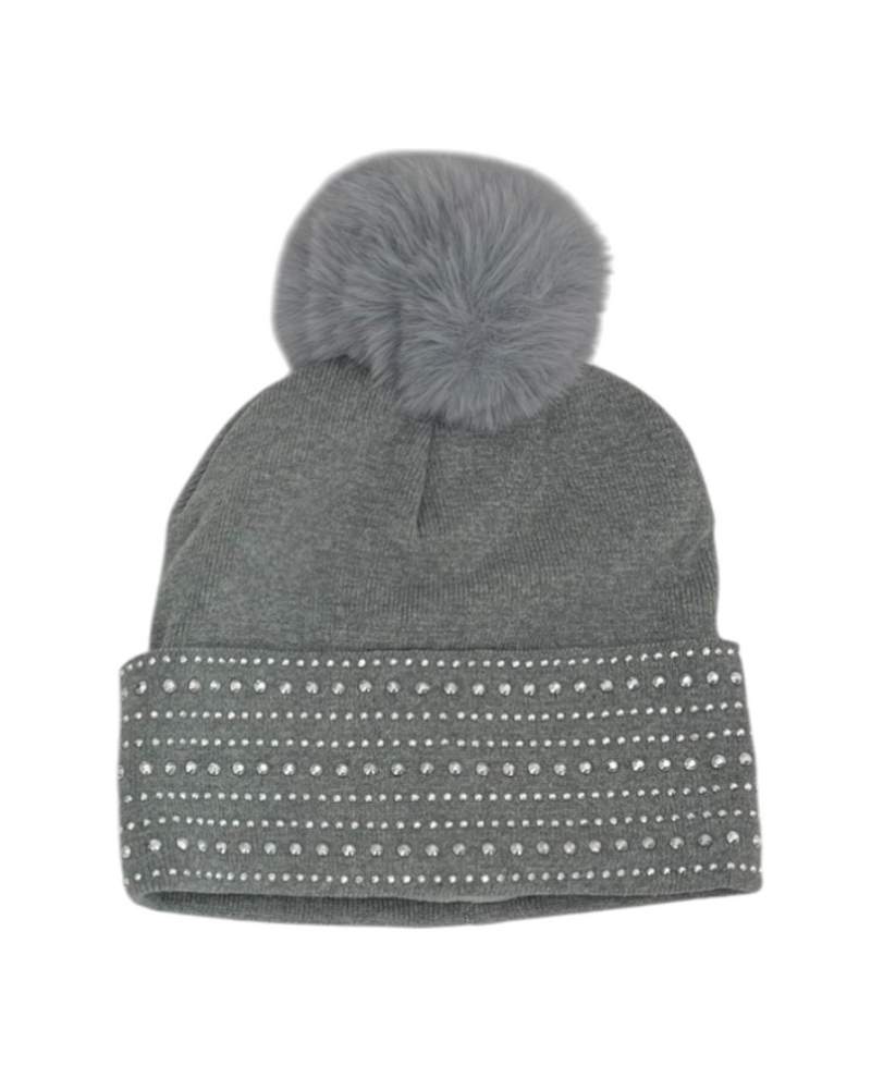 85078A POM HAT W/STONES