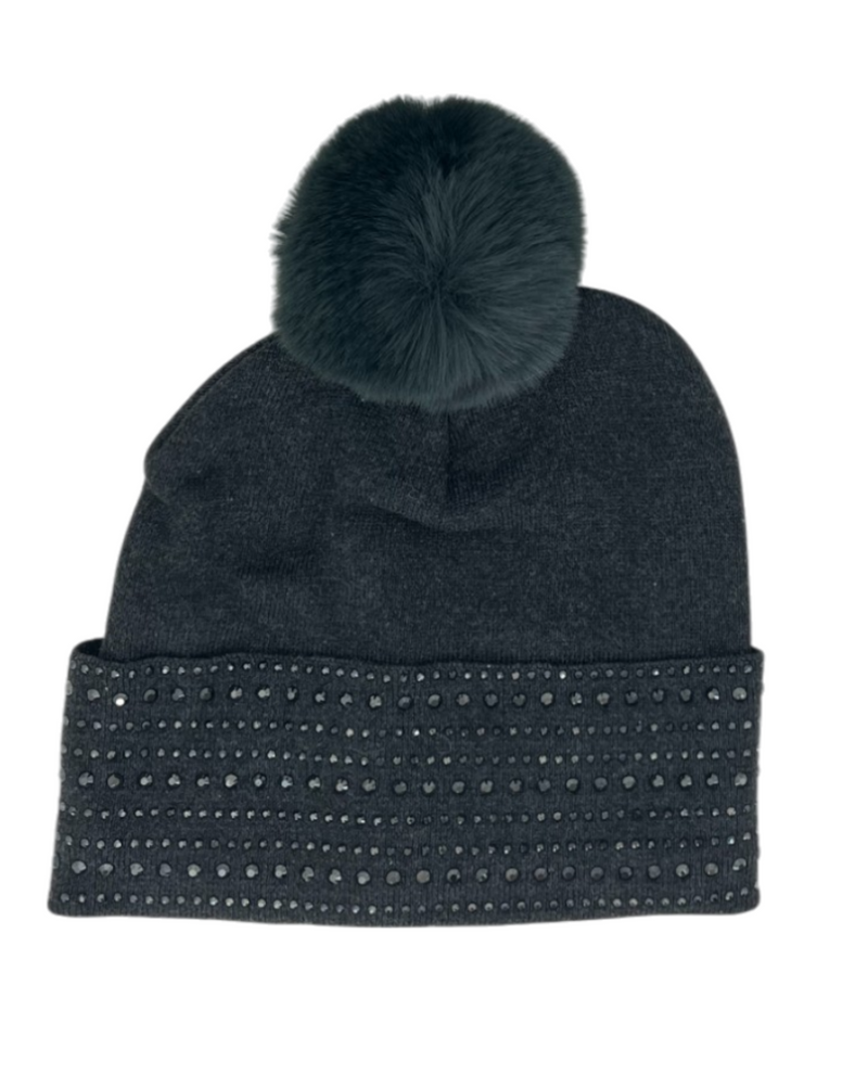 85078A POM HAT W/STONES