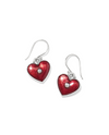 BRIGHTON JA0105 ONE HEART FRENCH WIRE EARRINGS