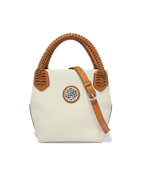 BRIGHTON H44182 WHITE REINA TOTE