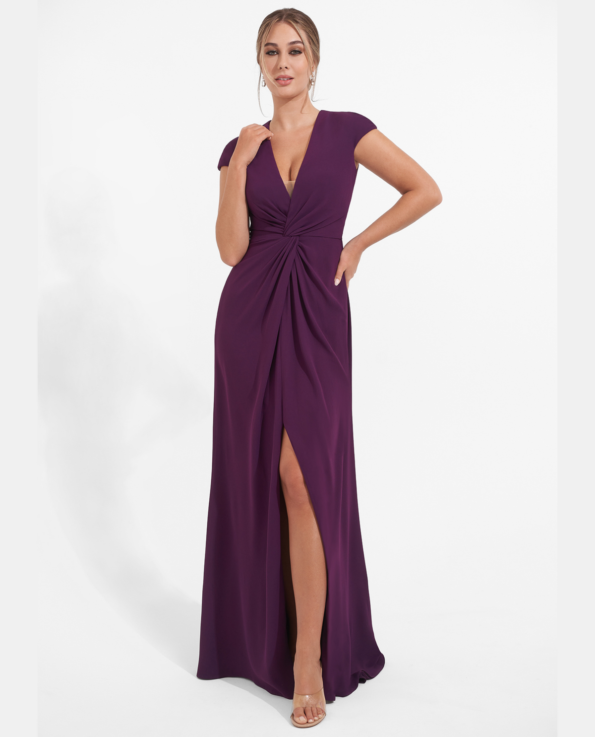 green emerald velvet dress Jade Sequin Lace V Neck Mermaid Prom Dresses with Slit VK23112408 –  Vickidress