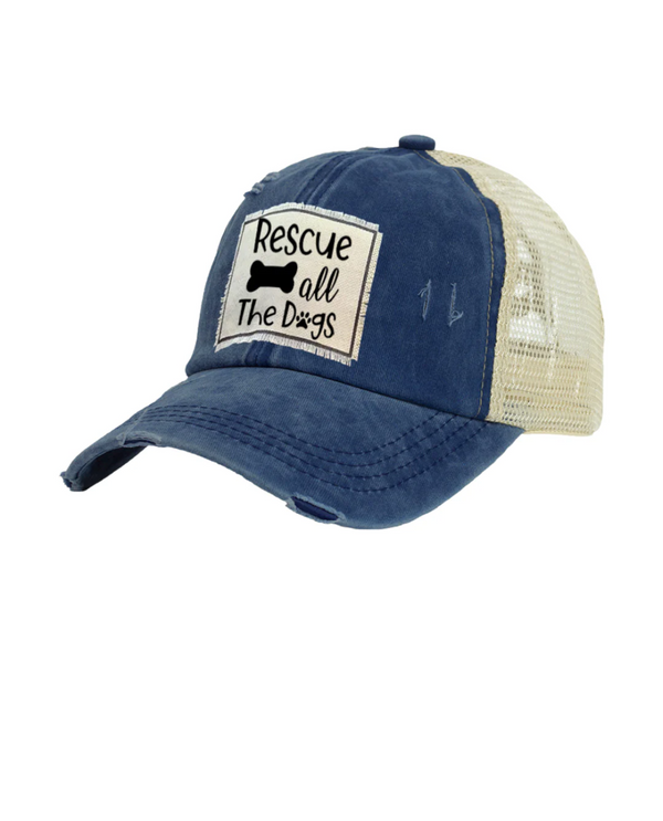 C16 RESCUE ALL THE DOGS CAP