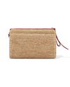 BRIGHTON E5350P NATURAL POPPY CONTEMPO STARW POUCH