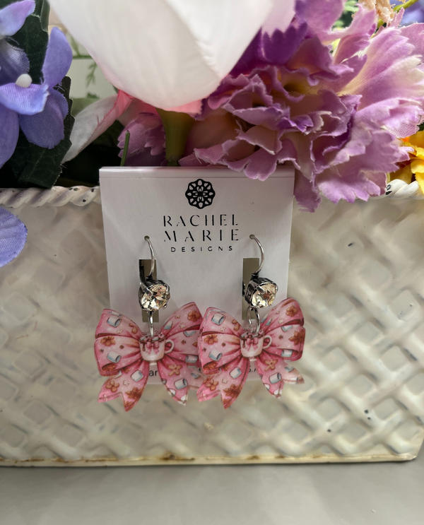 RACHEL MARIE DESIGNS BOW-DACIOUS EARRING