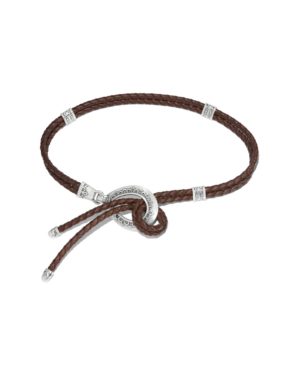 BRIGHTON P2093 DOUBLE BARREL BRAID BELT