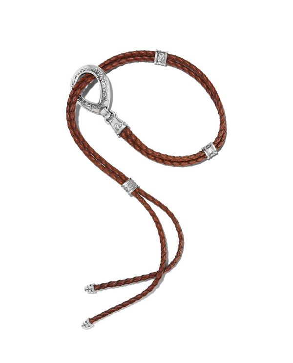 BRIGHTON P2093 DOUBLE BARREL BRAID BELT