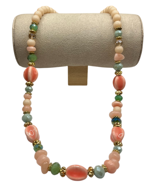 RAIN JEWELRY N2646 CHUNKY BEAD NECKLACE