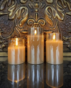 THE LIGHT GARDEN 478340 CLASSIC TRIO 3x4, 3x5, 3x6 CANDLES