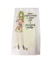 CJ BELLA DM3-252 PICKLEBALL TEA TOWEL