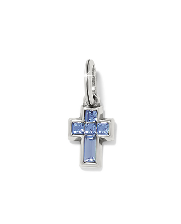 BRIGHTON JC7403 BLUE CROSS CHARM