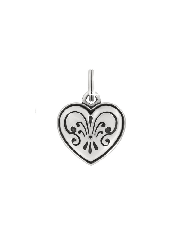 BRIGHTON JC7430 ONE HEART ETCHED LOVE CHARM