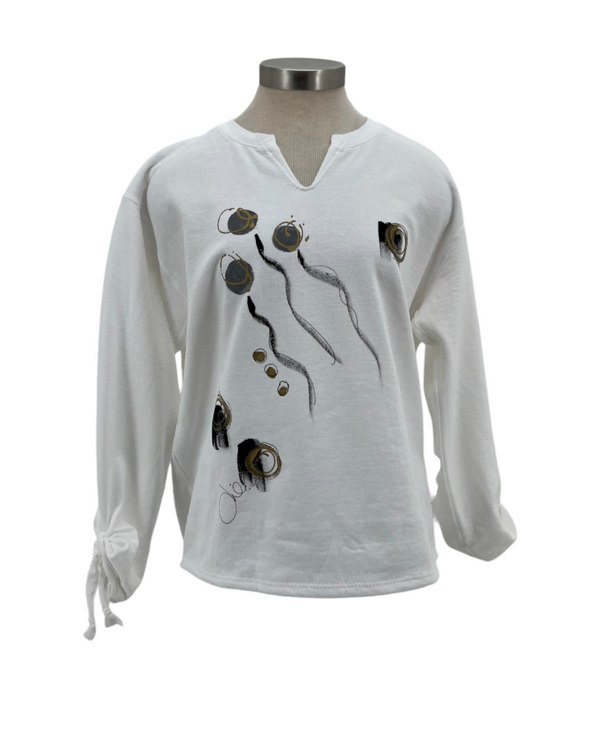 KUNKY'S TP DIZZY V NECK SWEATSHIRT