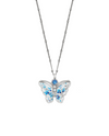 BRIGHTON JM7709 KYOTO IN BLOOM PETITE BUTTERFLY NECKLACE