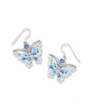 BRIGHTON JA0126 KYOTO IN BLOOM BUTTERFLY EARRINGS