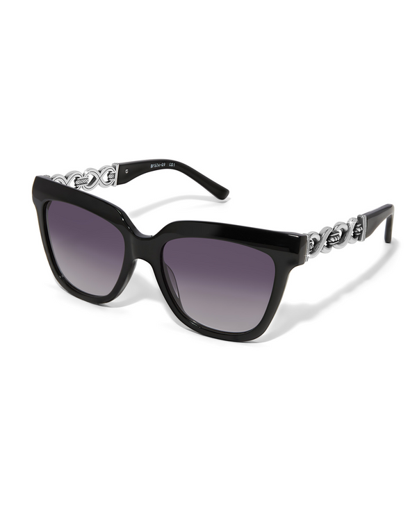 BRIGHTON A13457 INTERLOCK INFINITY MIDNIGHT SUNGLASSES