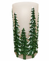 FANTASTIC CRAFT LC3256 GREEN PINE TREE FOUNTAIN CANDLE