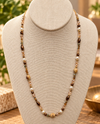 NATURAL STONE/CRYSTAL NECKLACE SHORT