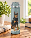 2420-101 DOBERMAN WATER BOTTLE 24 OZ