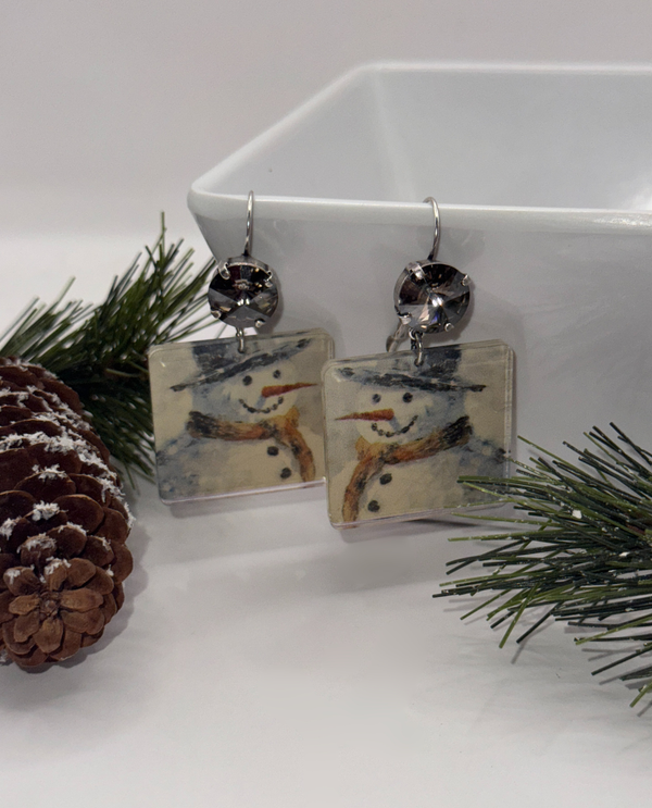 RMD VINTAGE  FROSTY EARRING