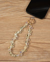 Crystal Mobile Phone Charms & Straps YELLOW