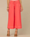 DEMOCRACY B8355JBEX WIDE CROP GLIDER WITH PATCH POCKETS TANGERINE