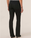 DEMOCRACY BP1221S9SL PETITE ITTY BITTY BOOTCUT JEANS BLACK