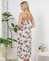 DR-2672 COSMIC BUTTERFLY PRINT CAMI DRESS pink