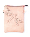 DRAGONFLY LASER CUT CROSSBODY BAG HG179 PINK