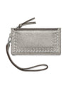 BRIGHTON E5496T PRETTY TOUGH CARD POUCH TITANIUM