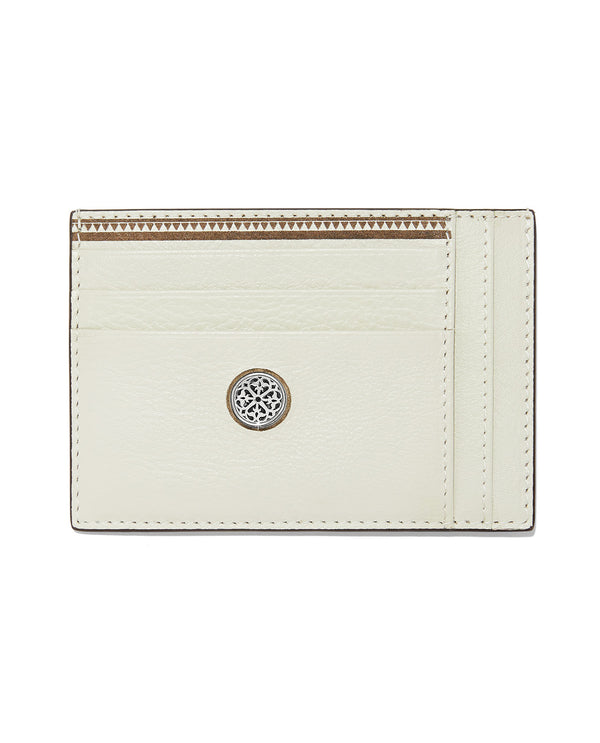BRIGHTON E55312 FERRARA LA BELLEZZA CARD CASE IVORY