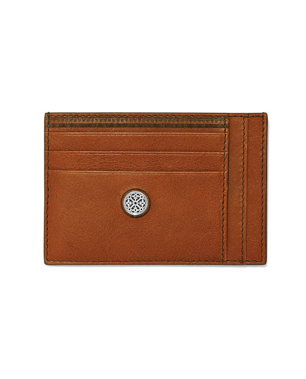 BRIGHTON E55318 FERRARA LA BELLEZZA CARD CASE RUSSET