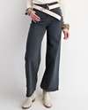 EASEL EB57006 FRAYED STRETCH JEAN midnight blue