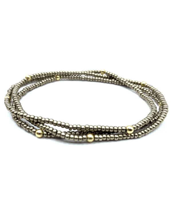 ERIN GRAY B-BOHO BRACELET STACK BRONZE