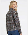 ETHYL H26115 BOUCLE BOMBER JACKET back