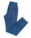ETHYL PULL-ON JEAN W/ ANKLE EMBROIDERY