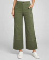 ETHYL Z2 WIDE LEG CROP PANT Sage