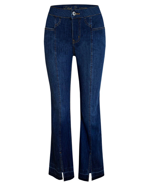ETHYL Z3F2720 JEAN W/ FRONT SEAM DETAIL