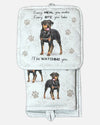 E&S 311-33 ROTTWEILER OVEN MITT SETa