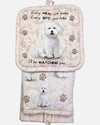 E&S 311-4 BICHON FRISE OVEN MITT SET