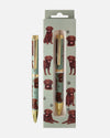 E&S PETS 736-22 LABRADOR CHOCOLATE BALLPOINT PEN